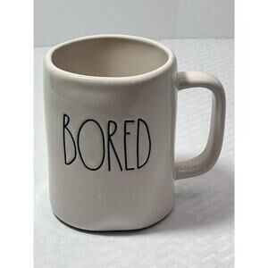 Rae‎ Dunn BORED Ceramic Artisan Collection By Magenta Mug Cup